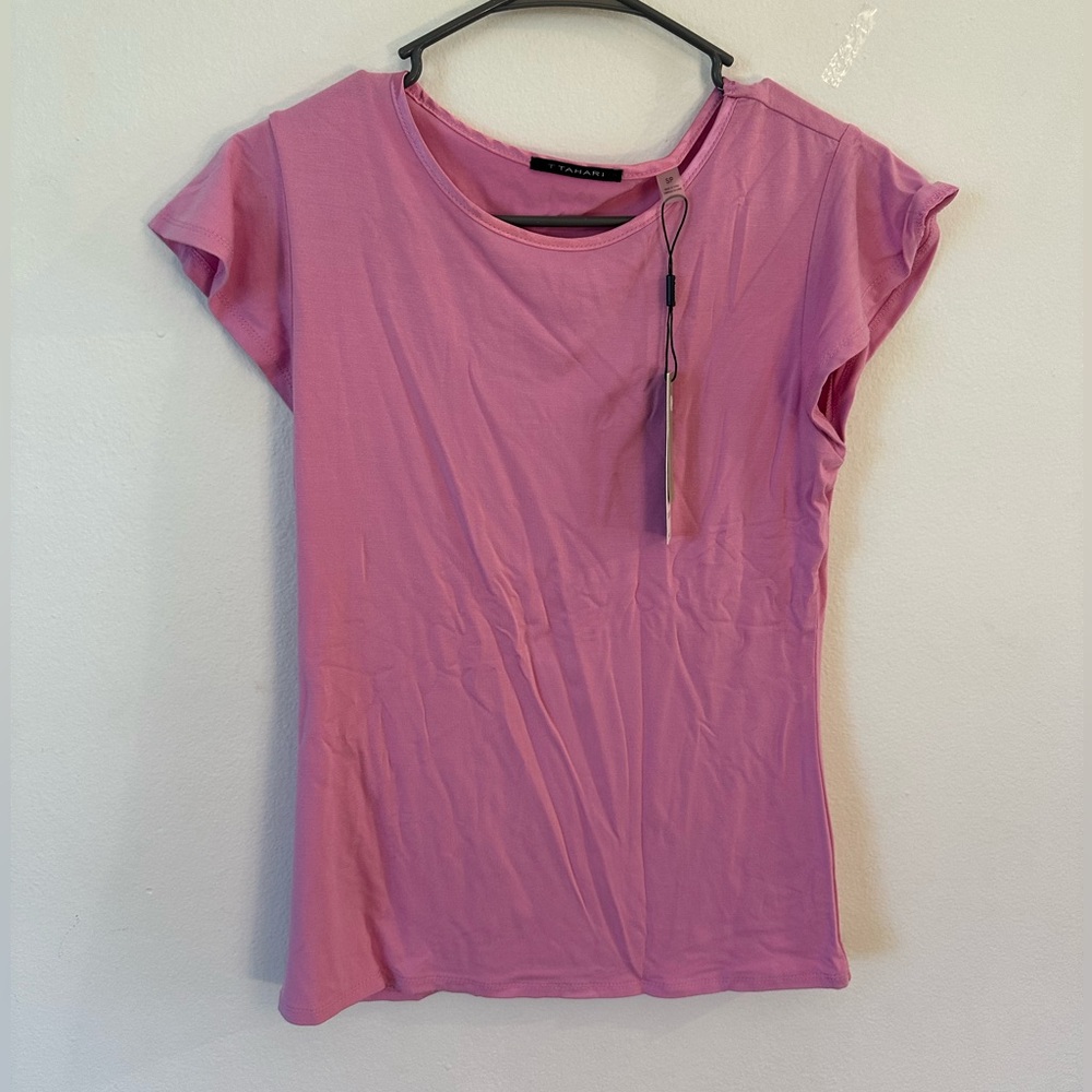 TAHARI NWT! Pink Women's Top